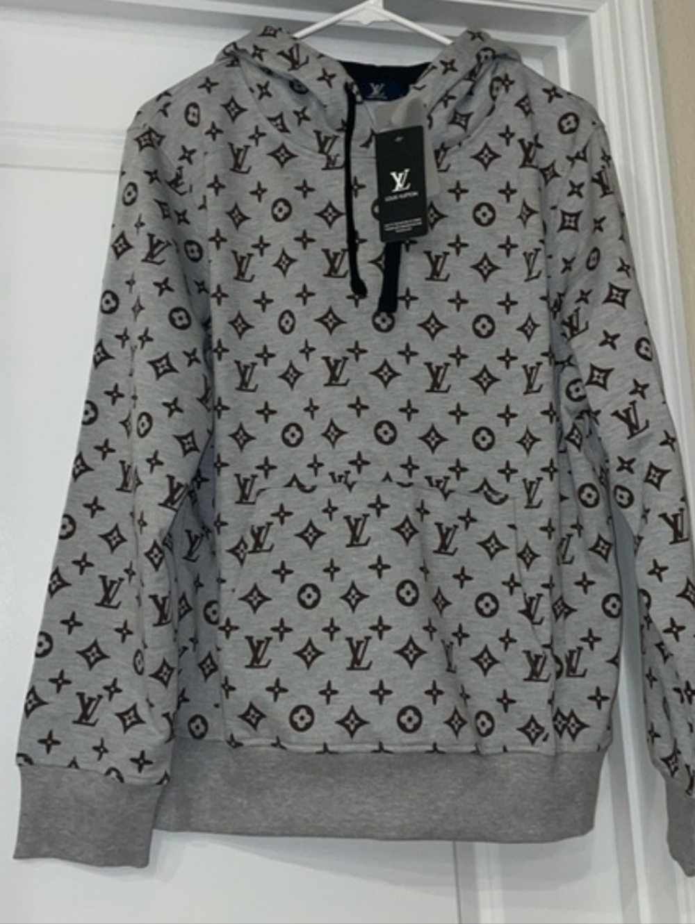 Cute Sweater And Sweat Pants Outfit - Picture 2 of 7